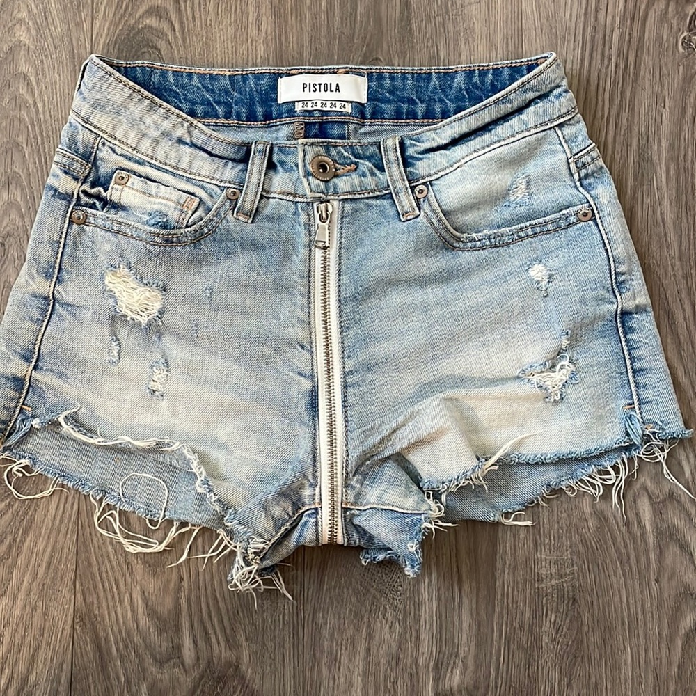 Pistola Winston High Rose Shorts